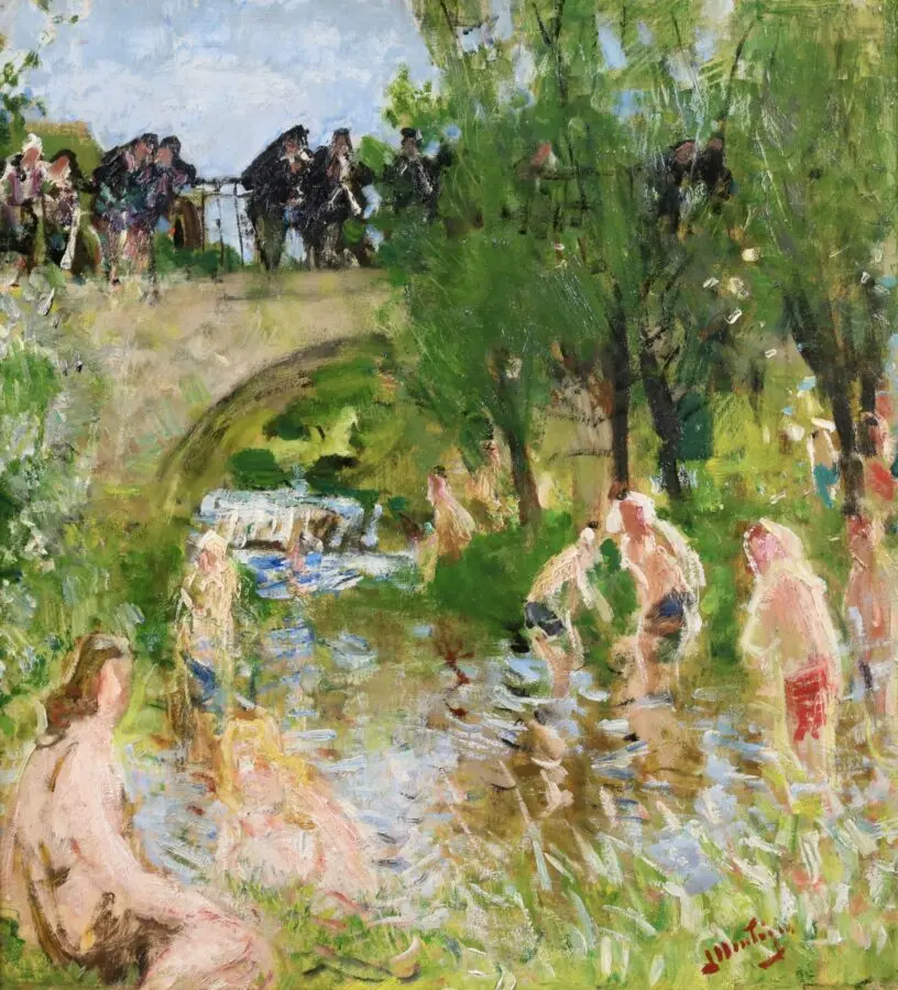 Les Baigneuses - Buy Fine Paintings Online