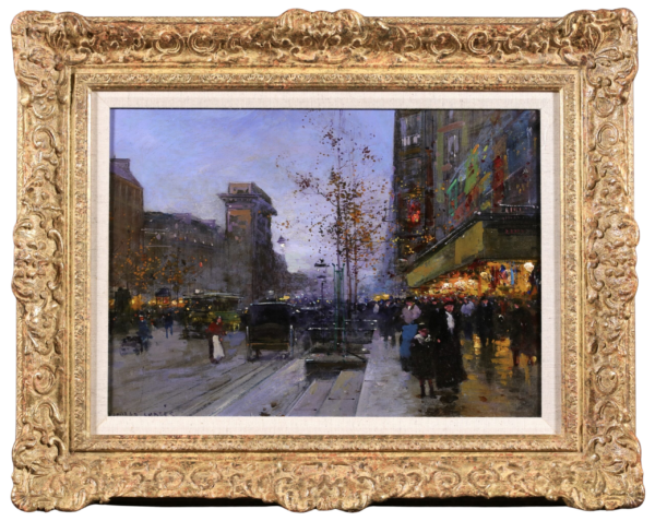 Crepescule – Boulevard de Bonne Nouvelle - Buy Fine Paintings Online
