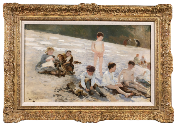 Enfants sur la plage - Buy Fine Paintings Online
