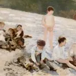 Enfants sur la plage thumbnail
