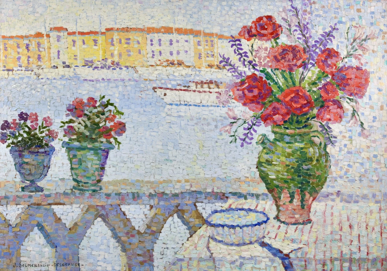 Sur la terrasse – Saint Tropez - Buy Fine Paintings Online