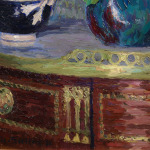 Roses sur une table en bronze doré thumbnail