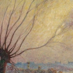 Nantes – Coucher de soleil sur la Loire gelée, 1917 thumbnail