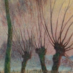 Nantes – Coucher de soleil sur la Loire gelée, 1917 thumbnail