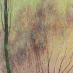 Nantes – Coucher de soleil sur la Loire gelée, 1917 thumbnail