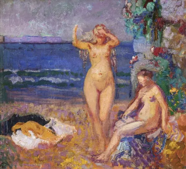 Les Baigneuses - Buy Fine Paintings Online