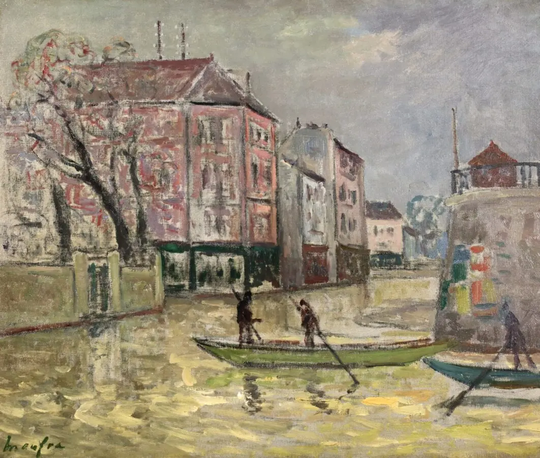 Paris – Les Inondations - Buy Fine Paintings Online