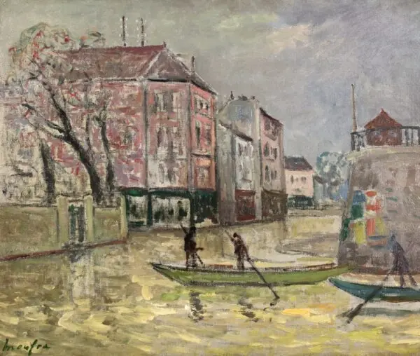 Paris – Les Inondations - Buy Fine Paintings Online
