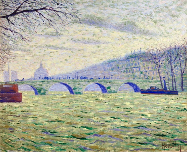 Le Pont Royal - Buy Fine Paintings Online
