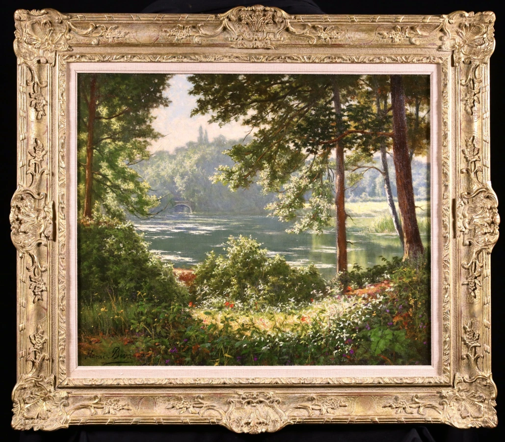 Les brumes du matin – Villeneuve l’etang - Buy Fine Paintings Online