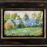 Paysage avec une meule thumbnail