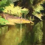 Baigneuses à Clécy thumbnail
