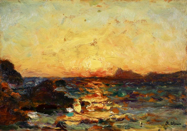 Coucher de Soleil - Buy Fine Paintings Online