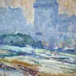 On the outskirts of Paris – A misty morning thumbnail