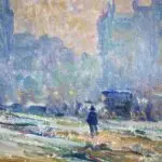 On the outskirts of Paris – A misty morning thumbnail