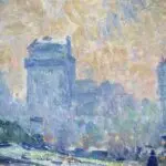 On the outskirts of Paris – A misty morning thumbnail