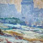 On the outskirts of Paris – A misty morning thumbnail
