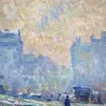 On the outskirts of Paris – A misty morning thumbnail