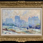On the outskirts of Paris – A misty morning thumbnail