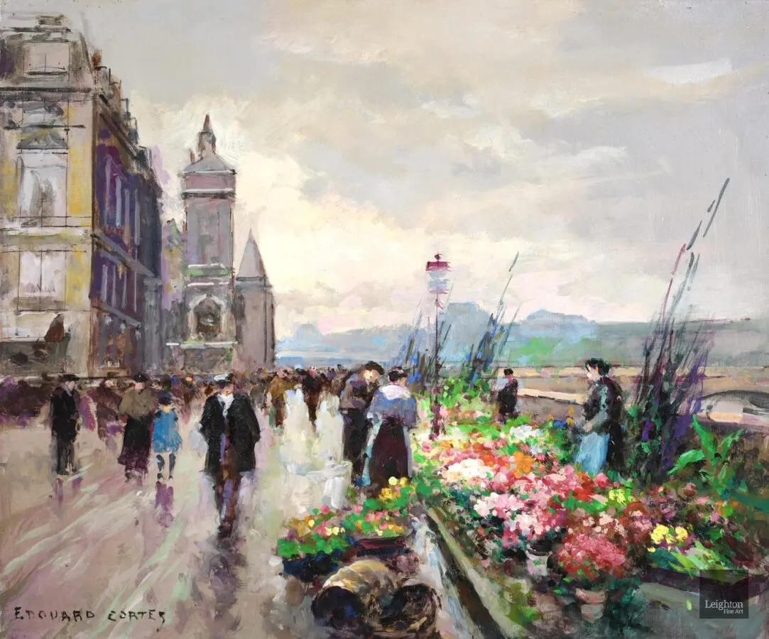 Le Quai Aux Fleurs – Paris - Buy Fine Paintings Online