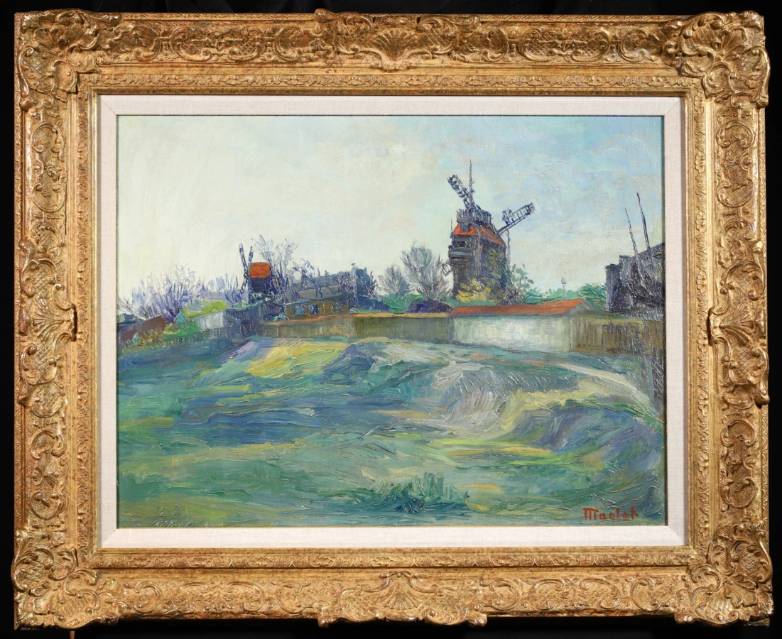 Le Moulin de la Galette – Du Temps Ancien - Buy Fine Paintings Online