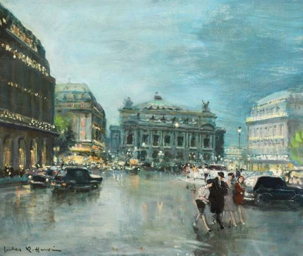 Place de l’Opera - Buy Fine Paintings Online