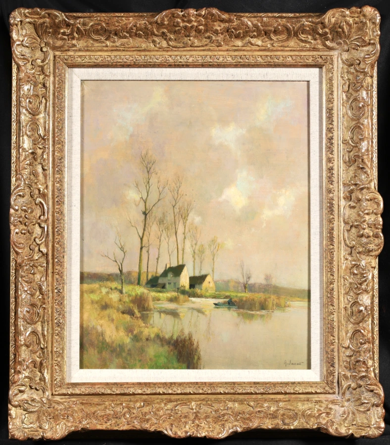 Soleil de Novembre – Au moulin du marais - Buy Fine Paintings Online