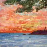 Coucher de Soleil a Carqueiranne thumbnail