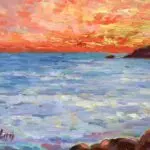 Coucher de Soleil a Carqueiranne thumbnail