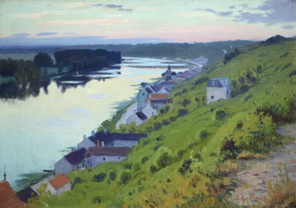 La Petite Frette ou La Seine à Herblay - Buy Fine Paintings Online