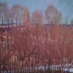 Lumiere lune et neige fondante – Pontarlier, Doubs thumbnail