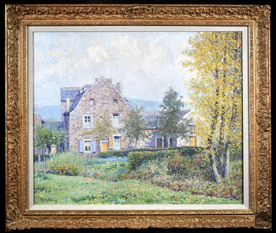 La Ville Ferme de Profondeville – 1913 - Buy Fine Paintings Online
