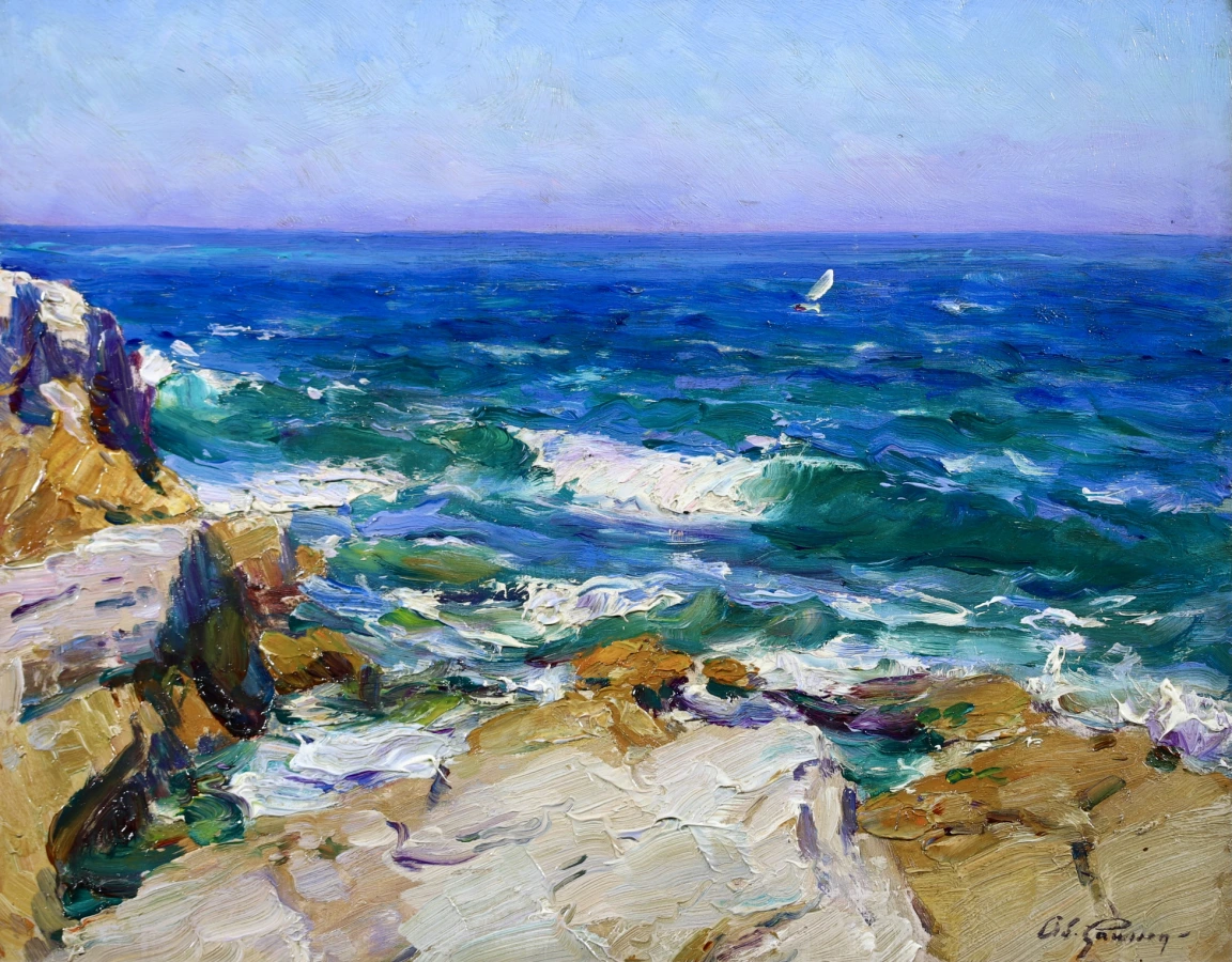 La Cote De Marseille - Buy Fine Paintings Online