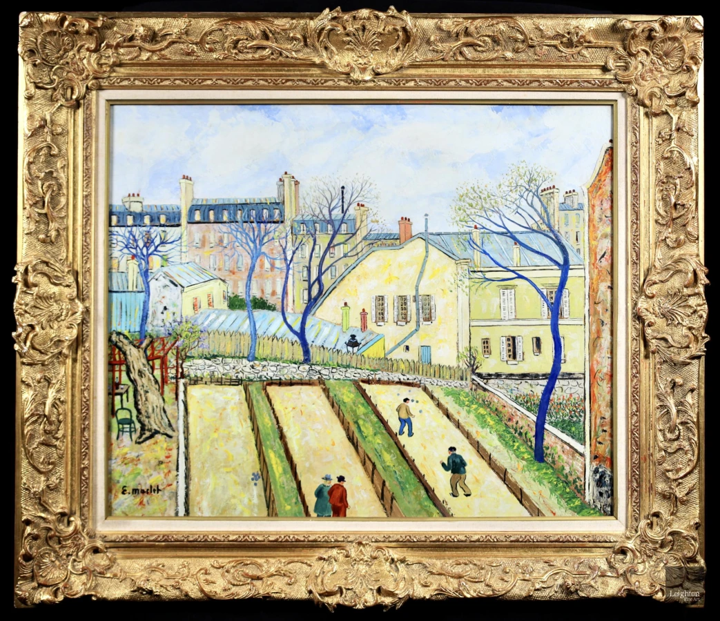 Jeux de Boules – Montmartre - Buy Fine Paintings Online