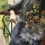 Femme pensive et enfant a la fenetre thumbnail