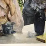 Femme pensive et enfant a la fenetre thumbnail