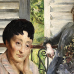 Femme pensive et enfant a la fenetre thumbnail