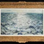 En pleine mer – effet de soleil dans l’eau – Voyage au Venezuela 1919 thumbnail