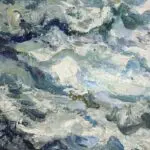 En pleine mer – effet de soleil dans l’eau – Voyage au Venezuela 1919 thumbnail