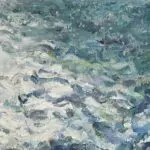 En pleine mer – effet de soleil dans l’eau – Voyage au Venezuela 1919 thumbnail