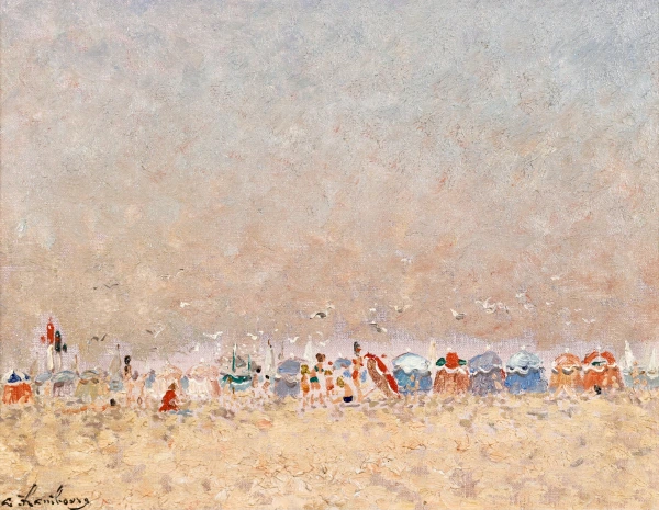 Beautemps Chaud a Trouville - Buy Fine Paintings Online