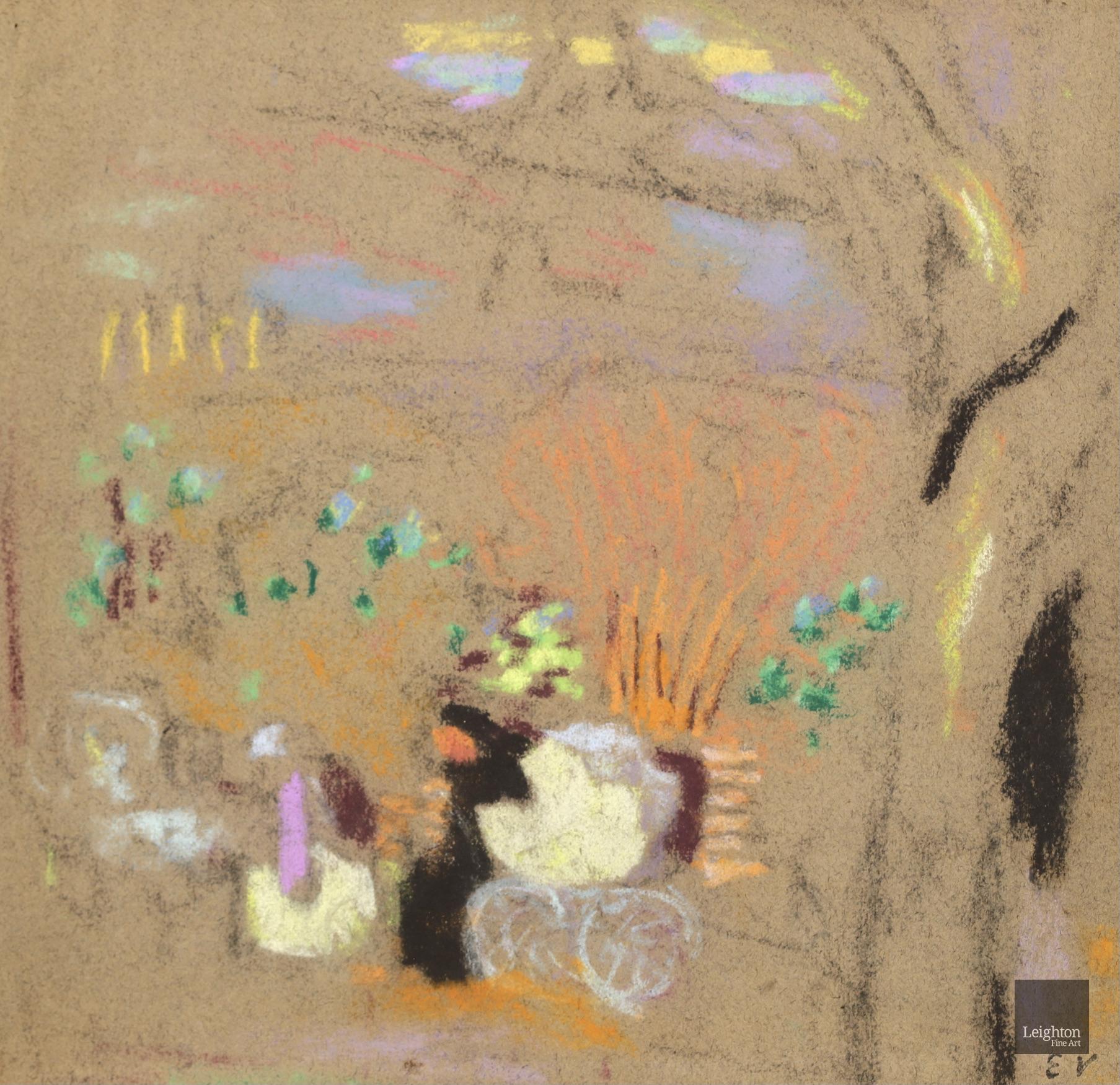 Edouard Vuillard、画集画額付 IMG_9474-1.jpg