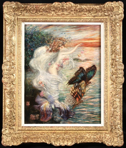 Nymph with Butterflies - Buy Fine Paintings Online