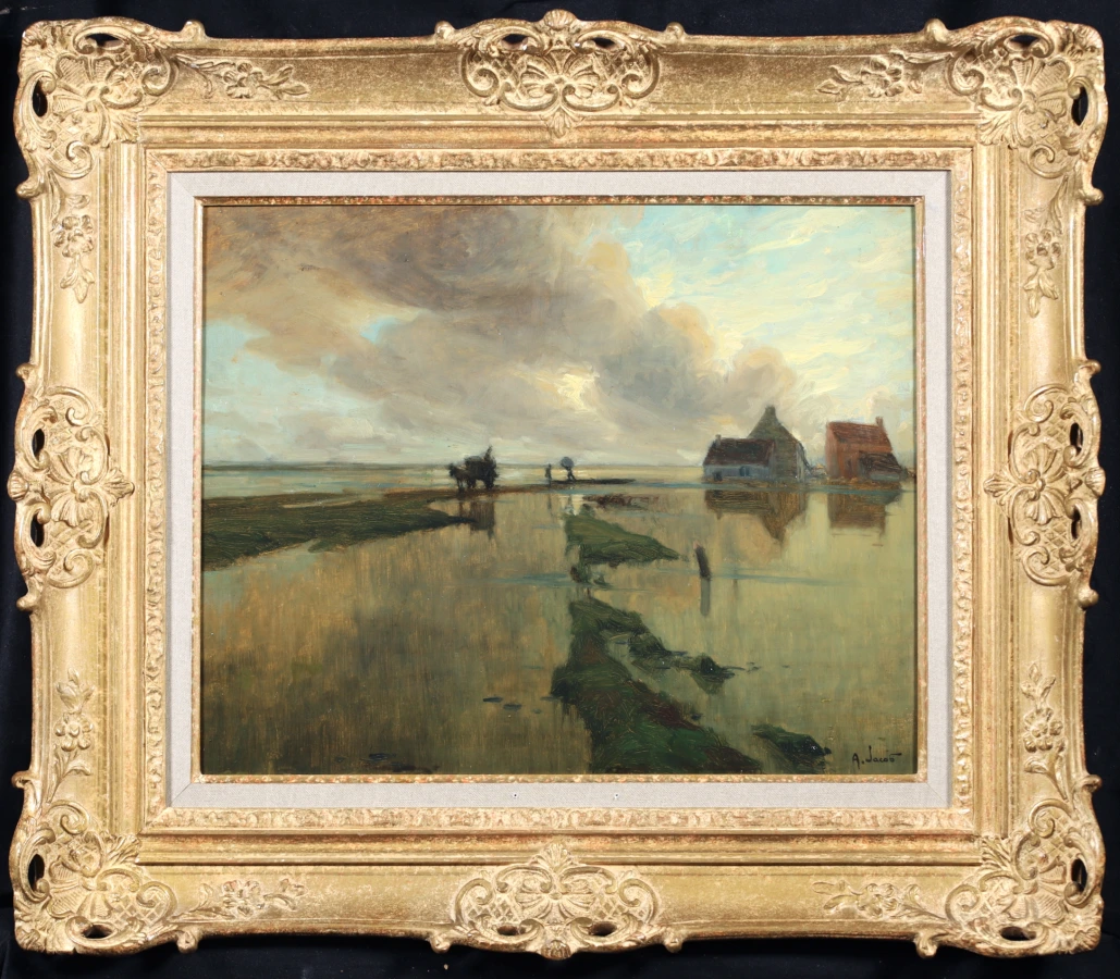 Dans la plaine de Gennevilliers - Buy Fine Paintings Online