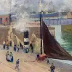 Dieppe – Le Pont Tournant – 1906 thumbnail