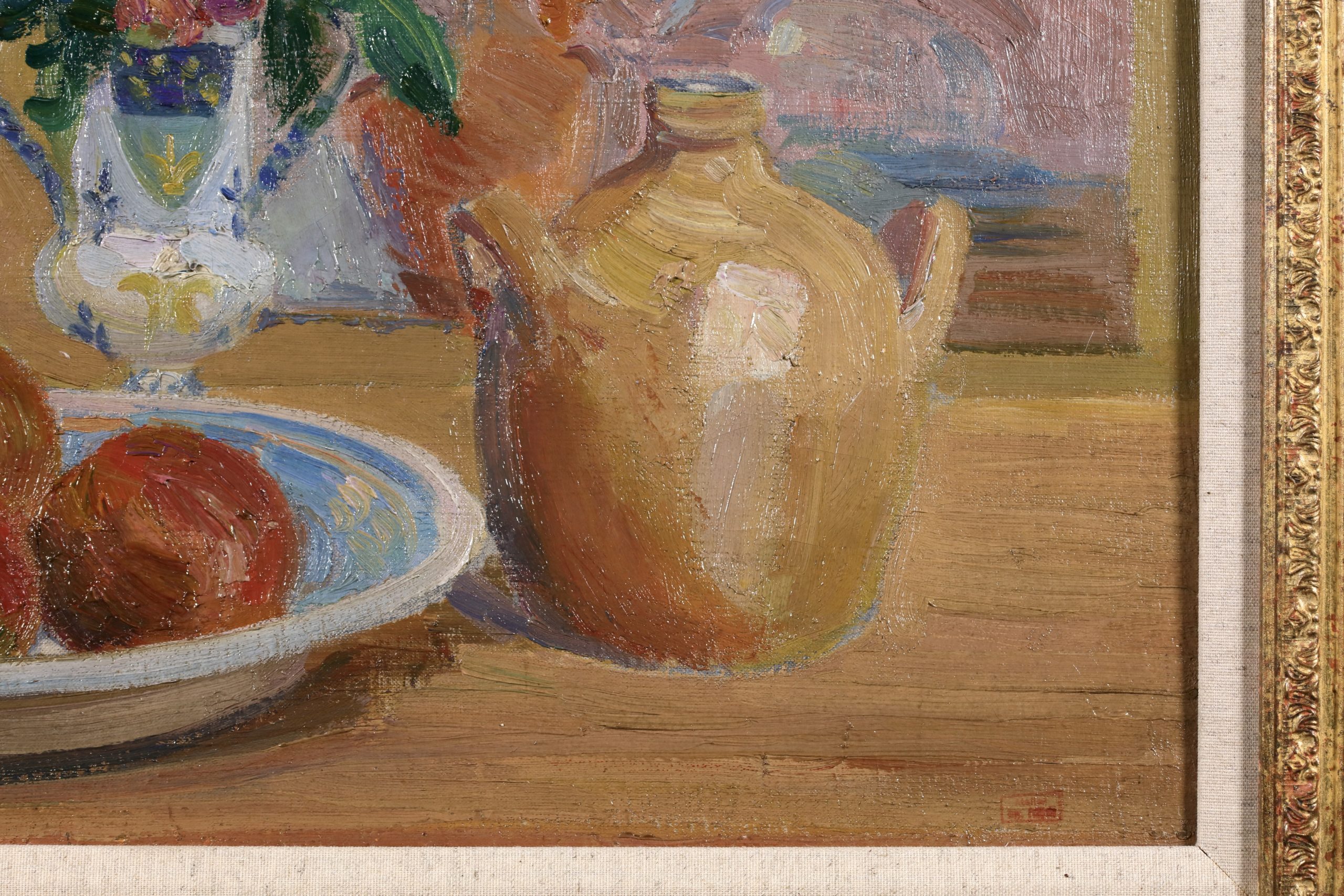 Nature morte aux pommes - Leighton Fine Art