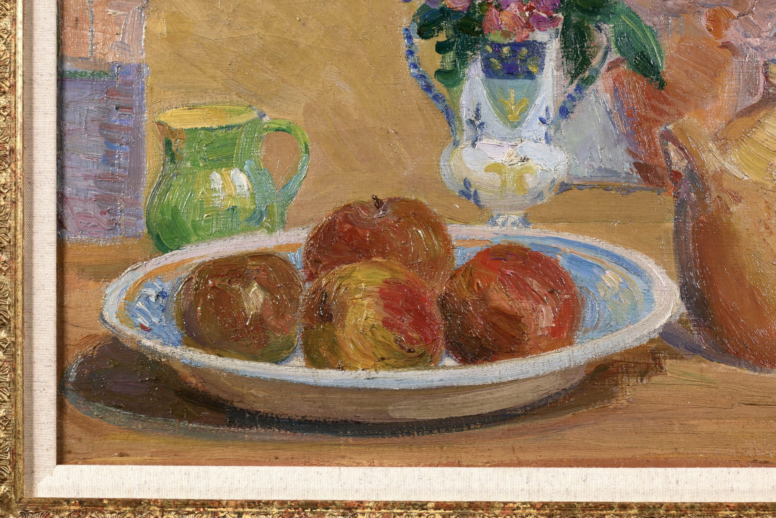 Nature morte aux pommes - Leighton Fine Art