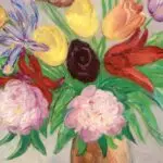 Bouquet de tulipes et de pivoines thumbnail