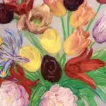 Bouquet de tulipes et de pivoines thumbnail