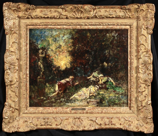 La Cueillette des Violettes - Buy Fine Paintings Online